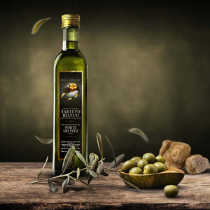 WHITE TRUFFLE FLAVORED EXTRA VIRGIN OLIVE OIL - BOTTLE