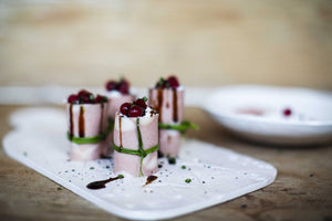 “CREMA DE PECORINO (QUESO OVEJA) Y TRUFA MEGRA- MELANOSPORUM