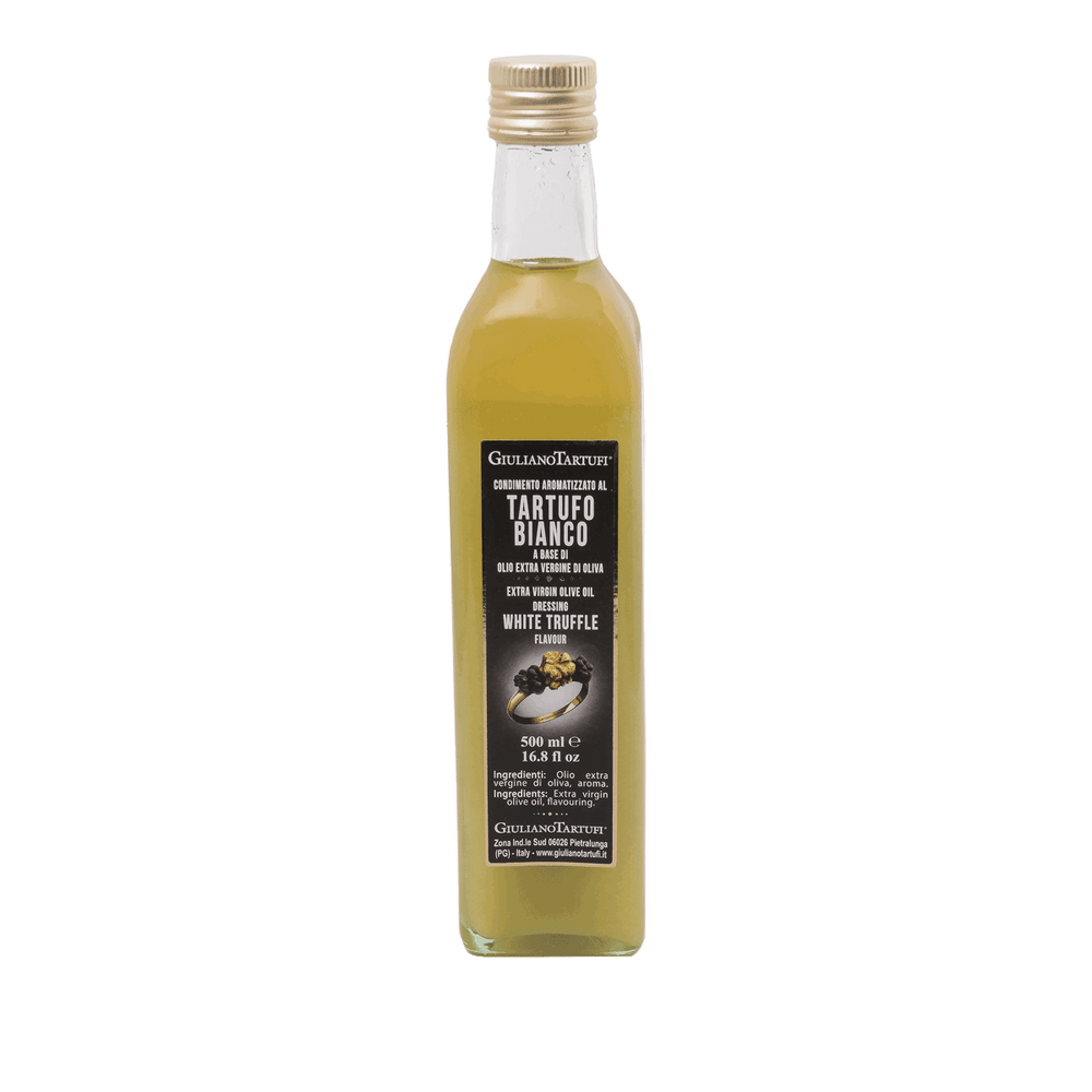 WHITE TRUFFLE FLAVORED EXTRA VIRGIN OLIVE OIL - BOTTLE