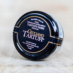GREY SALT FROM GUERANDE & BLACK PRIZED TRUFFLE