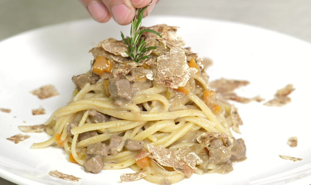 PASTA Y CREMA DE TRUFA BLANCA -2  PRODUCTOS